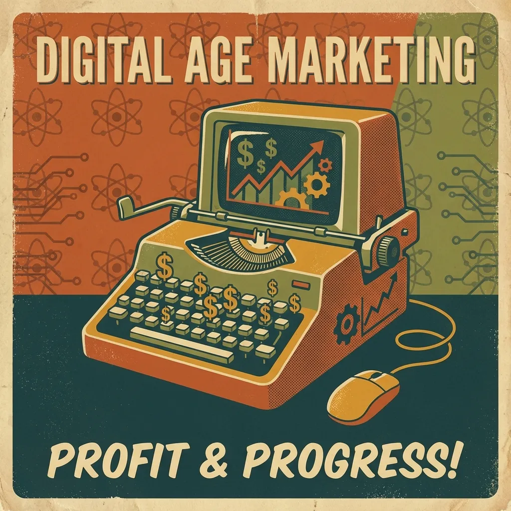 Digital Marketing Strategy Illustration